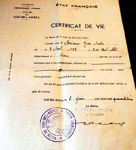 Oran documents divers 1089